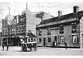 View of one of the LNWR horse buses which travelled down to the Bull Hotel from Nuneaton station