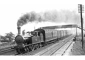 Ex-LMS 4-6-2 No 46232 'Duchess of Montrose' with the down Royal Scot service on 21st September 1951