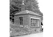 The weighbridge office at the entrance to the goods yard near the junction of Rugby Road and Old Milverton Road