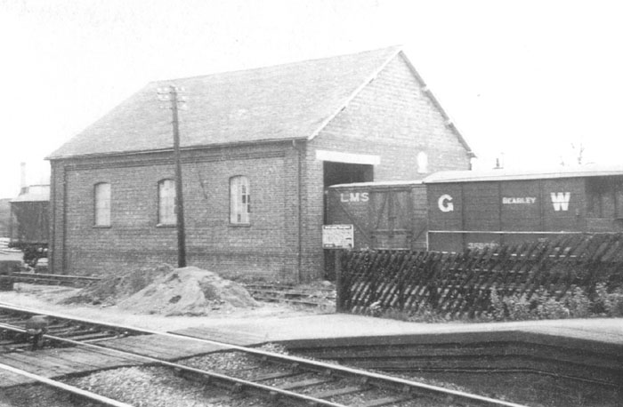 GWR Brake Van No. 35860 (diagram AA3)  seen on the Alcester Branch for use on the mixed trains