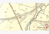 An 1886 25 inch to the mile Ordnance Survey map of Arley & Fillongley station and goods yard