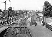 View of the remodelled junction between the Redditch branch and the former Gloucester & Birmingham Railway mainline