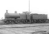 Midland Railway 3F 0-6-0 No 3454 was parked in a siding at Bournville on Sunday 9th April 1922