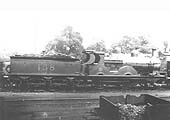 MR 1P 1282 class 2-4-0 No 158 has worked in on a local passenger train and seen at Bournville in 1921