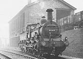 Ex-MR 2F 0-6-0 No 2603 photographed while taking on water at Bournville shed in March 1935