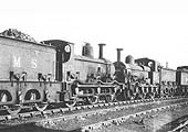 Ex-MR 2F 0-6-0 Nos 22630 and 22846 on shed