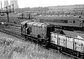 BR Class 11 No 12044 shunting wagons at the scrapyard between Bromsford Bridge and Washwood Heath sidings