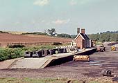 Looking north towards Redditch four years after the line had been closed on 1st October 1962