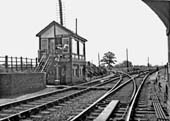 View of Broom Junction' stations third signal box now renamed to 'Broom North' after the opening of the south junction in 1942