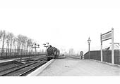 Midland Railway 2P 4-4-0 No 517 approaches the station on a down train for New Street on 9th May 1936