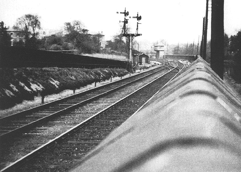 Looking towards Five Ways on 21st April 1929 with the Church Road Junction Signal Box in the distance