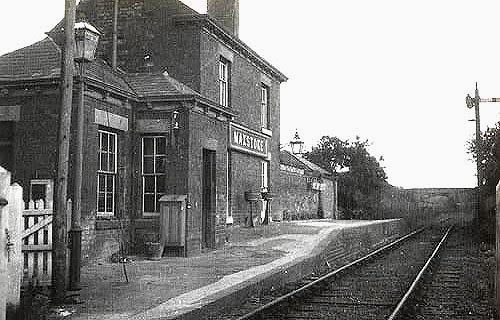 View of the station now renamed Maxstoke and operated only as a goods facility