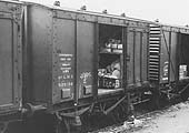 One of the six experimental fruit vans specifically for Evesham traffic ordered by the LMS in 1945