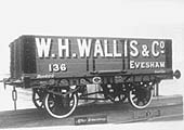 WH Wallis & Company's 8 ton open wagon after rebuilding by the Gloucester Railway Carriage & Wagon Company