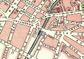 Map showing the location of Five Ways Station in relation to Islington Row and the surrounding streets