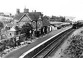 A 1960s view of the station which, with its LMS station name board, could have been taken 25 years earlier