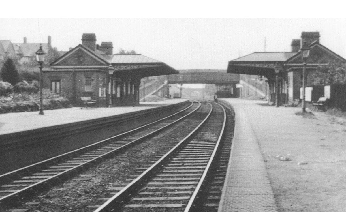 Looking towards Cartland Road and beyond on to Lifford on 19th August 1929, just over a quarter of a century since it opened on 1st January 1903