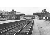Looking towards Cartland Road and beyond on to Lifford on 19th August 1929, just over a quarter of a century since it opened on 1st January 1903