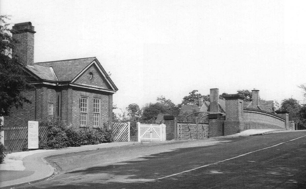 View of the exterior of Hazelwell station on 27th August 1961 which fronted on to Cartland Road
