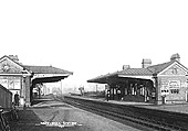 A 1907 view of Hazelwell Station looking towards Kings Heath which was just under a mile away