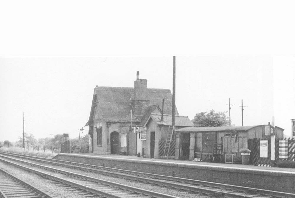 Kingsbury Station Kingsbury station's ramshackled up platform when