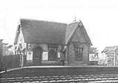 A view of the station shortly after it had become part of British Railways after nationalisation in 1948