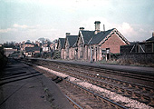 Looking from the up platform across to the main station building situated on the down platform