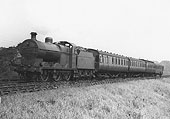 LMS 0-6-0 4F No 4133 is seen having been pressed into service on a local passenger working