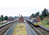 Ex-LMS 4F 0-6-0 No 44406 is seen at Kings Norton working a morning local all stations service to New Street