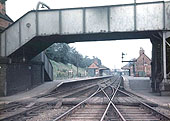 Looking towards Lifford from the Northfield end of the West Suburban lines with the up platform on the left