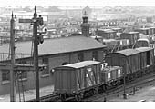 Close up of some of the coal merchants' facilities including further reception sidings for handling coal traffic