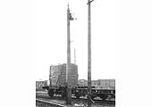 View of one of Lawley Street Goods station's many Midland Railway signals updated by the LMS