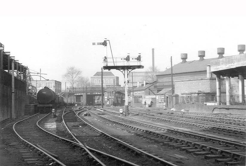 Looking in the direction of Rubery towards Longbridge station with Longbridge East signal Box on the right