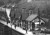 Close up showing the foot and vehicle access to Moseley Station which originated at St Mary's Row