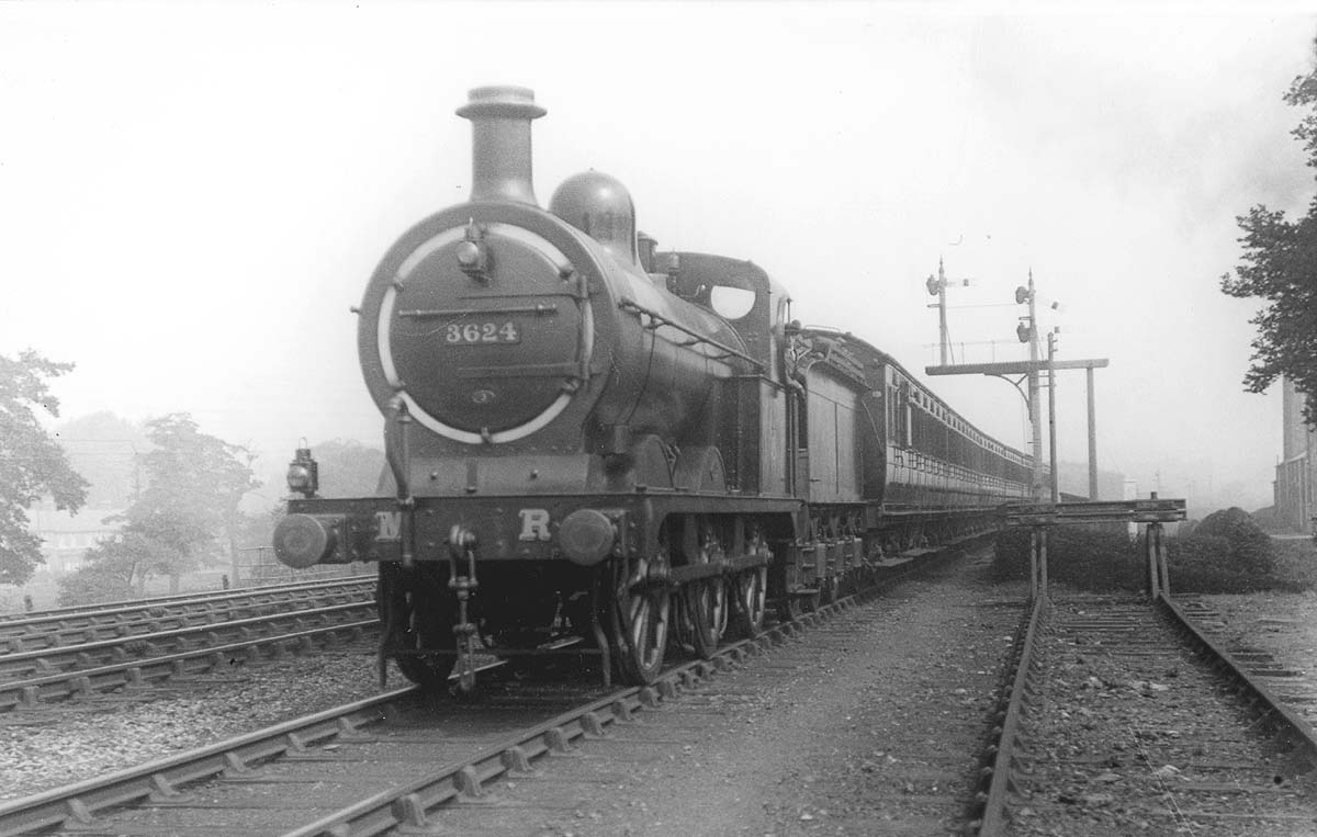 MR 0-6-0 No 3624 on a local working in August 1921 