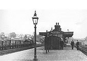 Northfield station looking north with a mixture of Private Owner and Engineering Department wagons in the sidings