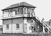 View of the replacement LMS built Redditch North Signal Box which was opened on 8th November 1926