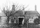 Front elevation of Redditch's original station building, now closed, which was situated in Clive Road