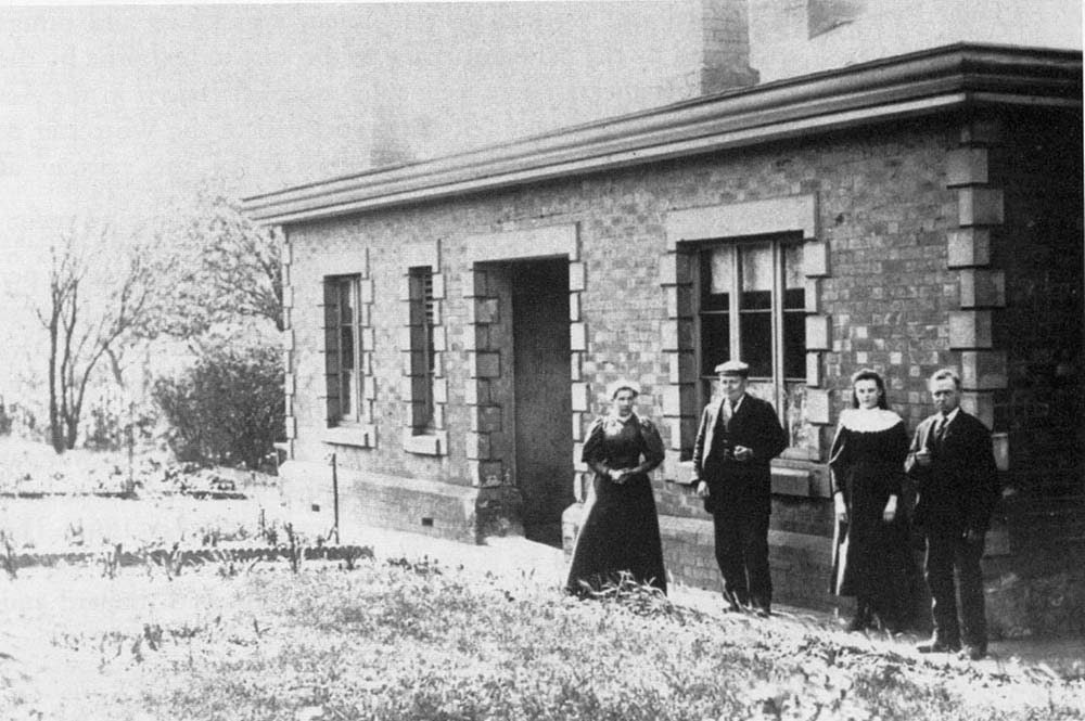 The first Redditch station seen some thirty to forty years after its closure on 4th May 1868