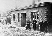 The first Redditch station seen some thirty to forty years after its closure on 4th May 1868