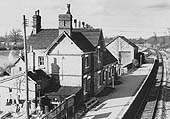 View showing to the left of the station house, the weigh bridge office which would be used by the local merchants