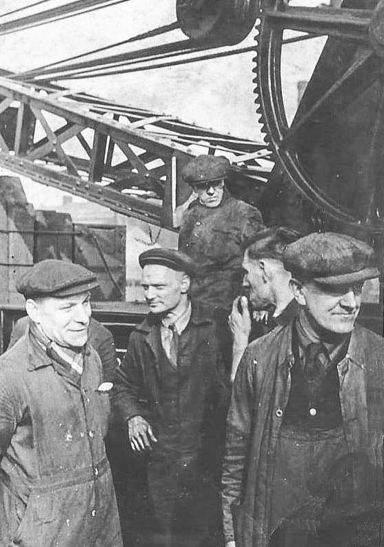 Some of Saltley shed's breakdown crew take a breather whilst getting ready to address another incident