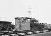 View of Selly Oak station's built brick replacement signal box some six months prior to be fitted out with its frame