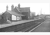 Looking in the direction of Nuneaton with Haunchwood Brickwork's chimneys seen in the distance