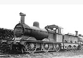 Ex-MR 2F 0-6-0 No 3010 stands in store alongside Stockingford shed's coal stock in the late 1920s