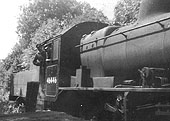 British Railways built 2MT 2-6-0 No 46446 at the head of the last proper train to work the branch in 1951