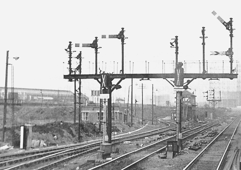British Rail Warmsworth Junction signal box 1969 Sth Yorks Rail Photo D