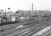 Close up looking towards Stewarts and Lloyds factory and its exchange sidings from Washwood Heath  Junction Signal Box