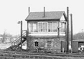 View of Washwood Heath Sidings No 6 Signal Box which controlled the access to the majority of the twenty-five lines constituting the up sidings