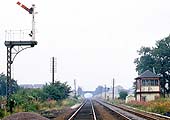 Perrin and Harrison's sidings just north of Wilnecote station seen on 9th August 1969 a few weeks prior to its closure